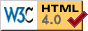HTML 4.0 valid